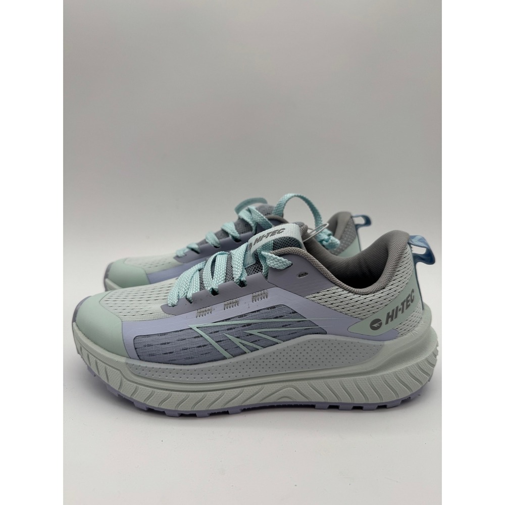 Hi-Tec Women's Running Shoes Size 6 Gray Blue Athletic Sneakers Lightweight - Picture 2 of 8